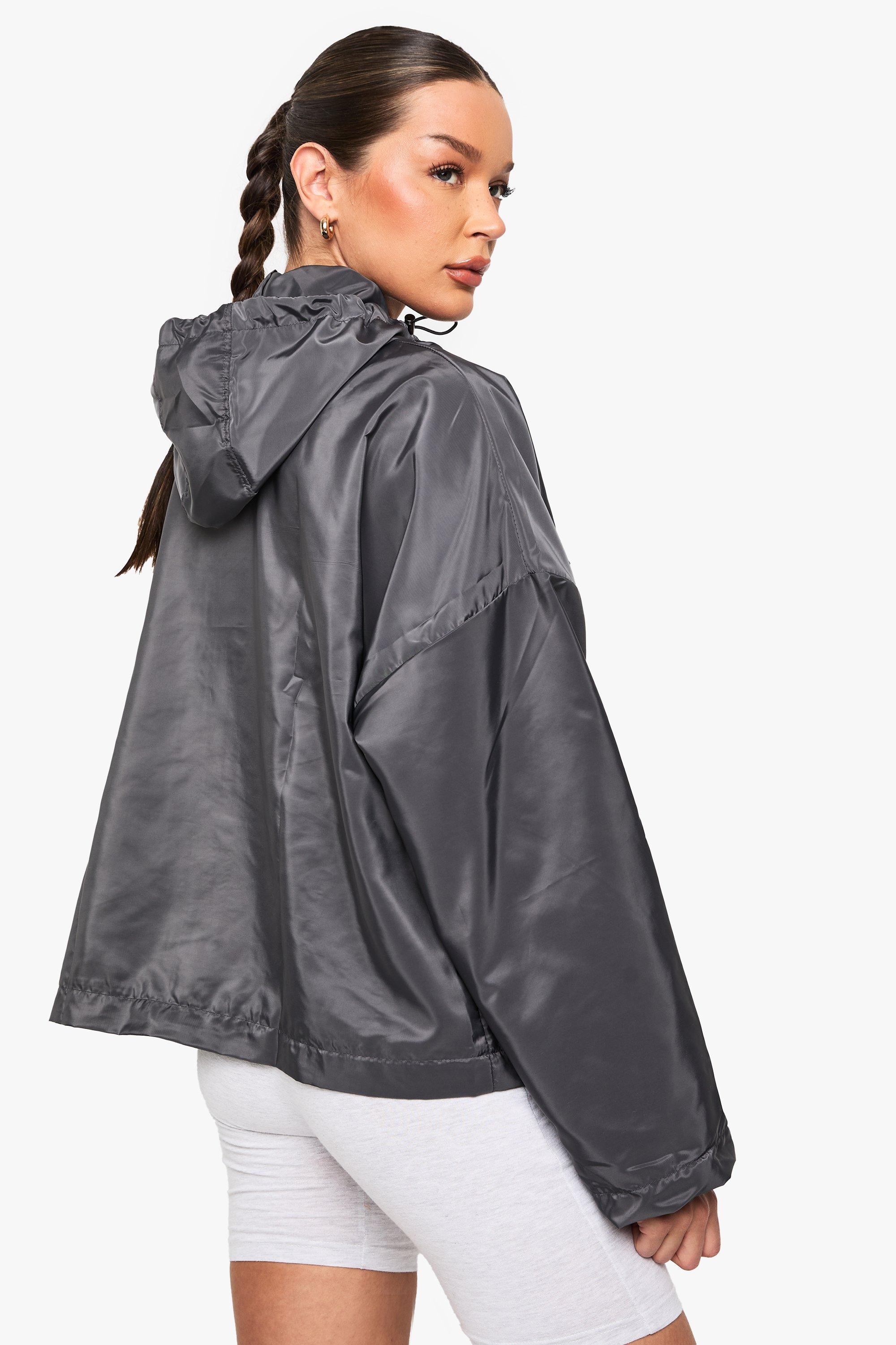Boohoo hooded jacket clearance